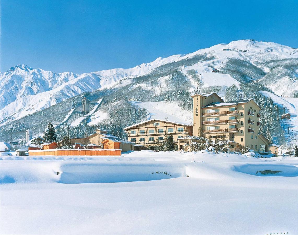 Hotel Goryukan Hakuba Exterior foto